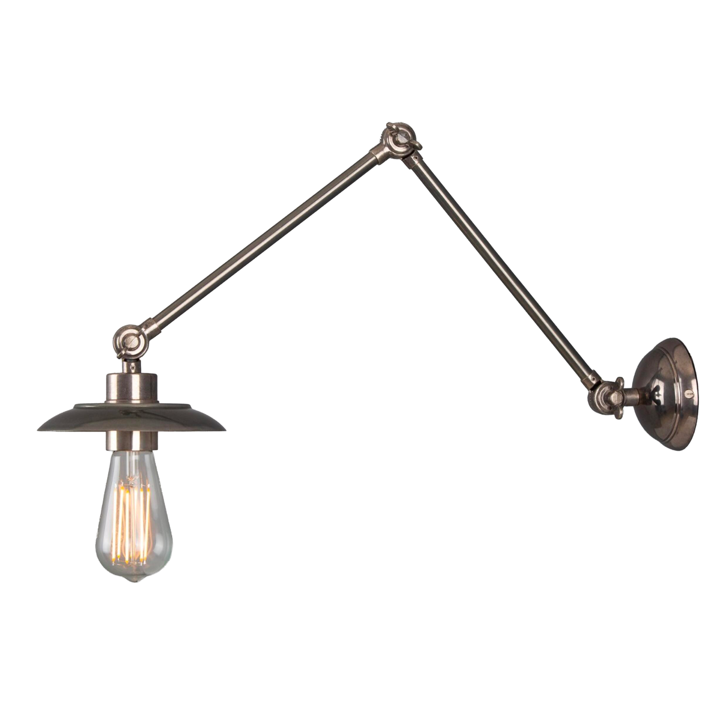 REZNOR - Vintage Adjustable Arm Bare Bulb Picture Light