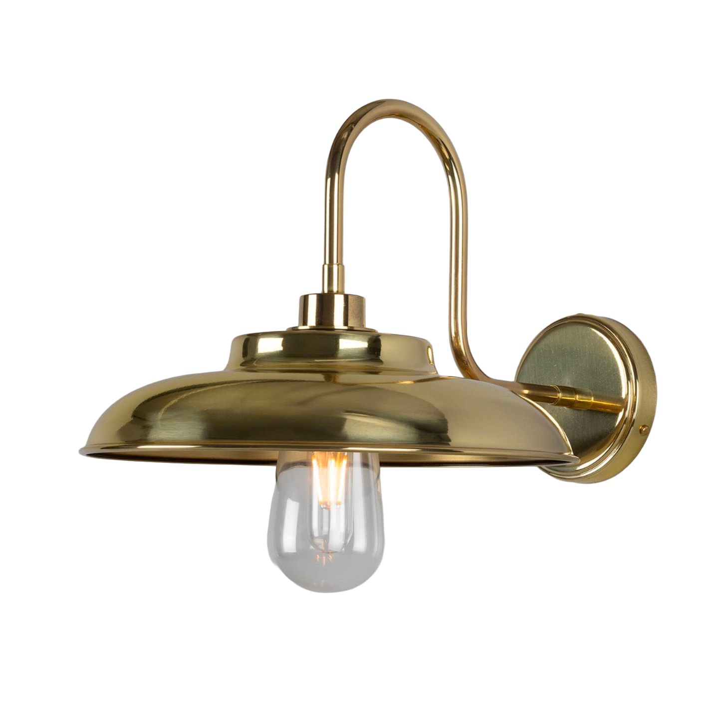DARYA - Swan Neck Bathroom Wall Light 32cm IP65