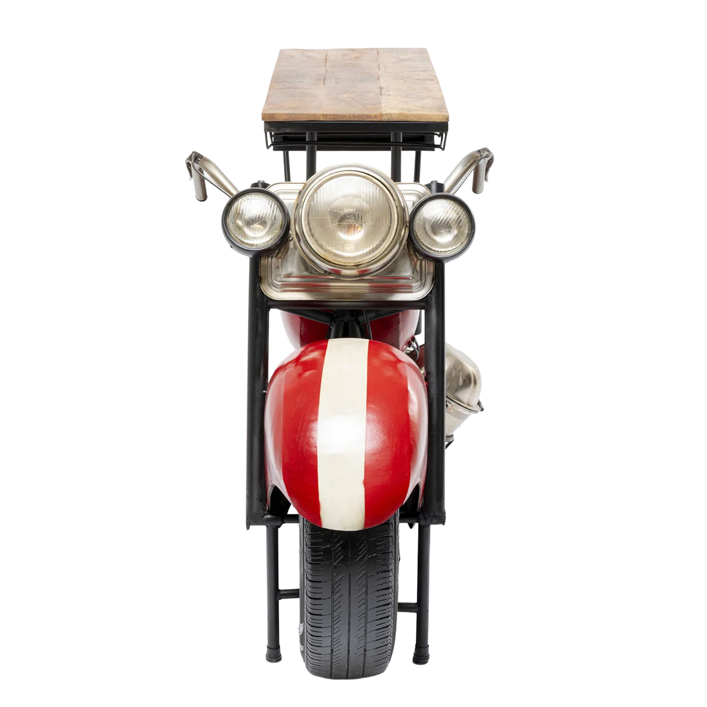 BAR MOTORBIKE - Vintage Röd, 208x99cm