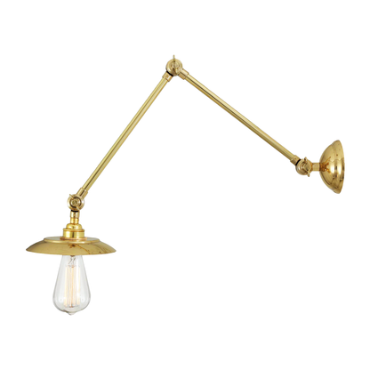 REZNOR - Vintage Adjustable Arm Bare Bulb Picture Light