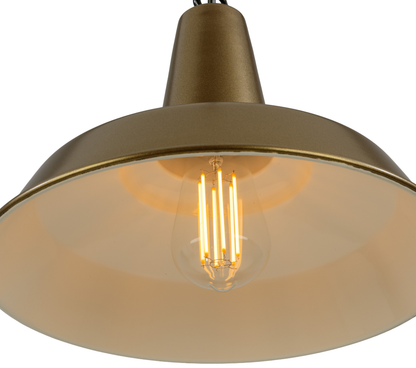 HEX - Industrial Factory Pendant Light