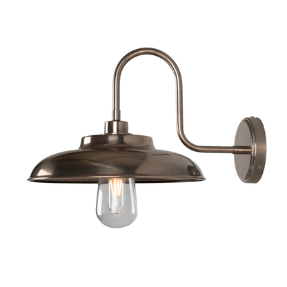 DARYA - Swan Neck Bathroom Wall Light 32cm IP65