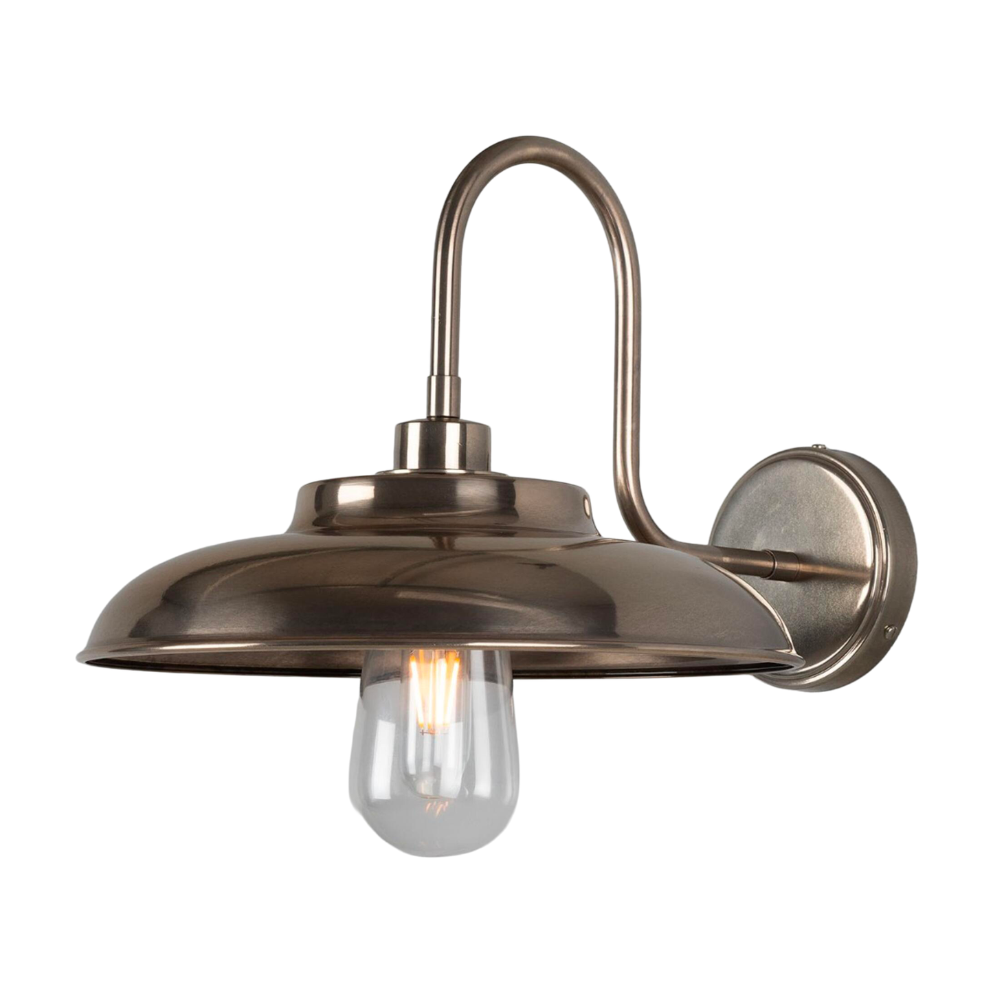 DARYA - Swan Neck Bathroom Wall Light 32cm IP65