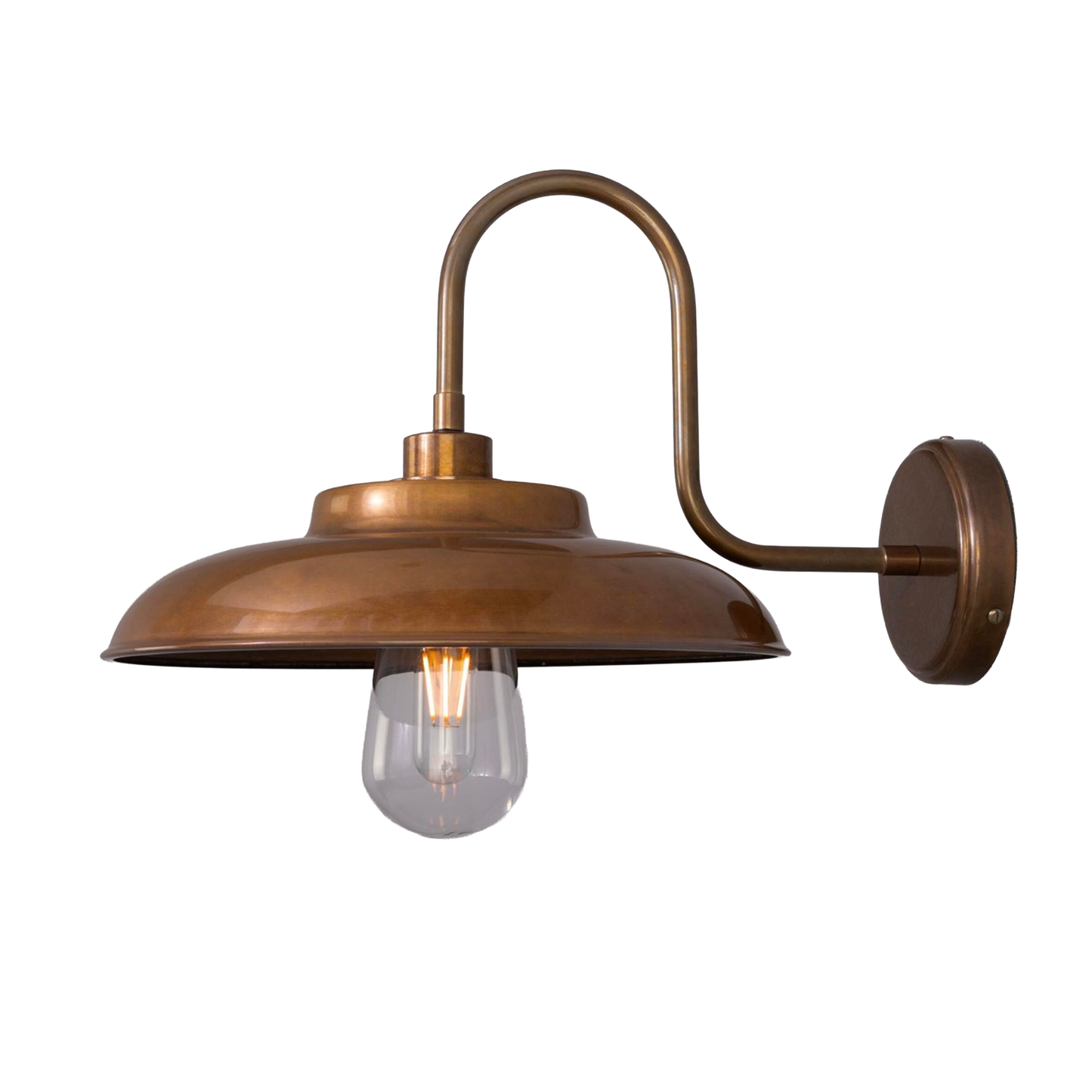 DARYA - Swan Neck Bathroom Wall Light 32cm IP65