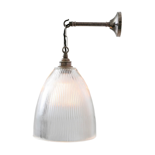 FEND - Vintage Prismatic Glass Wall Light 38cm