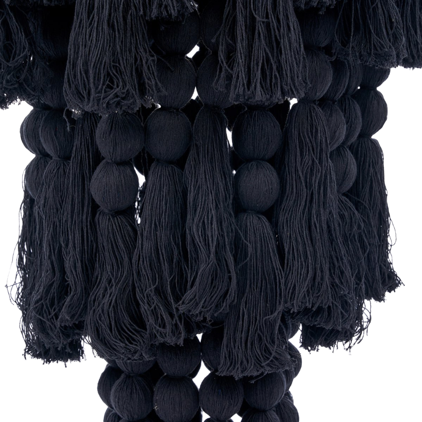 THE NOMAD COTTON CHANDELIER - Black XL