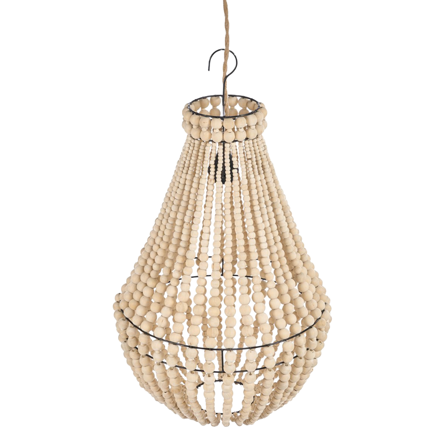 THE TEARDROP CHANDELIER - Natural M