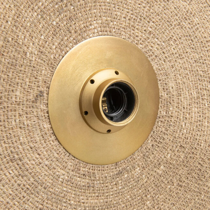 THE LET´S GROOVE WALL LAMP - Natural Brass M