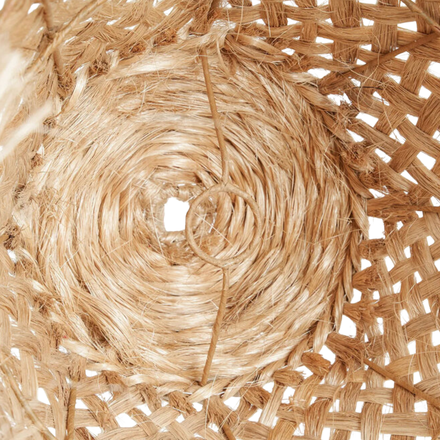 THE ABACA JELLY FISH PENDANT - Natural M