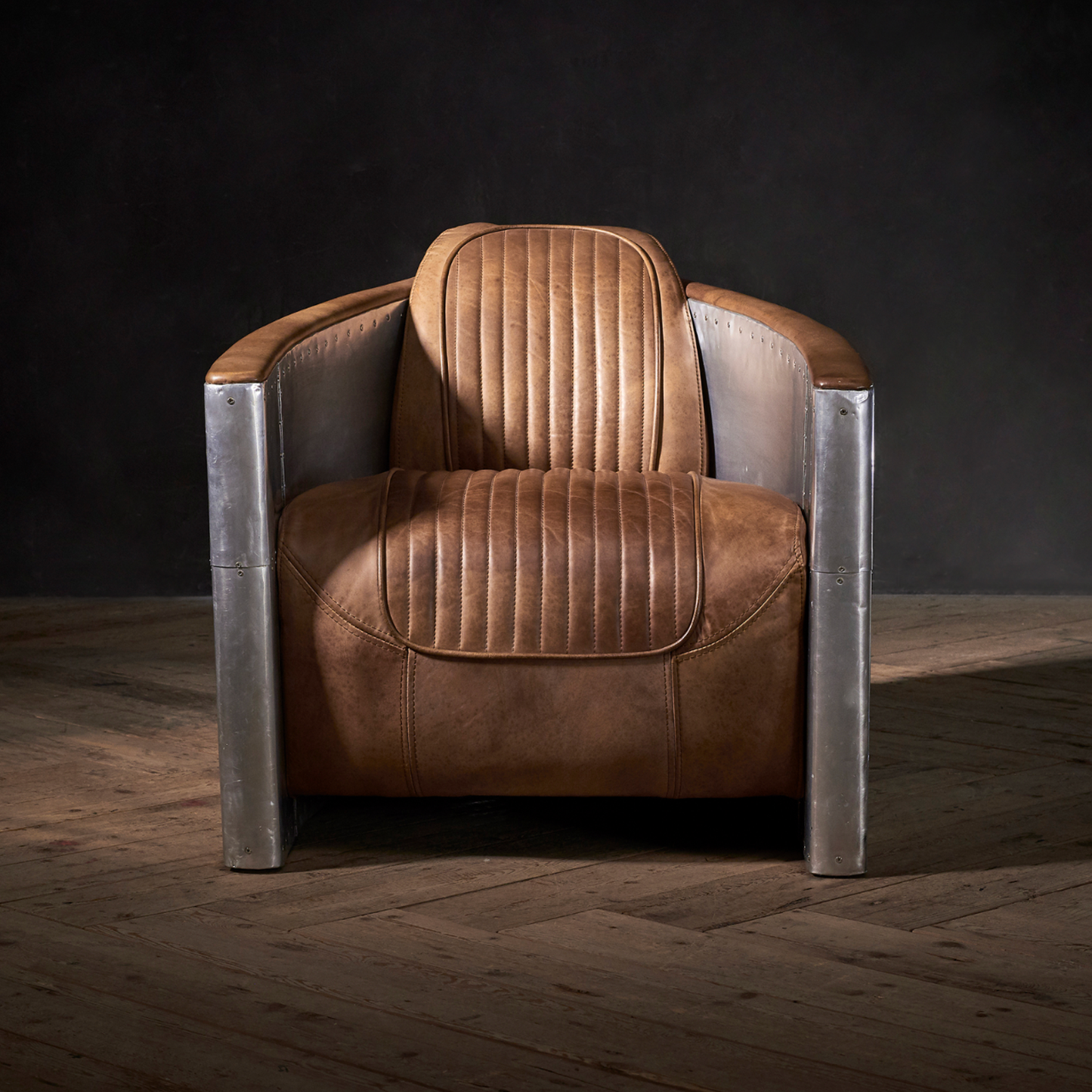 TOM CAT AVIATOR SKINNFÅTÖLJ - Whiskey Spitfire