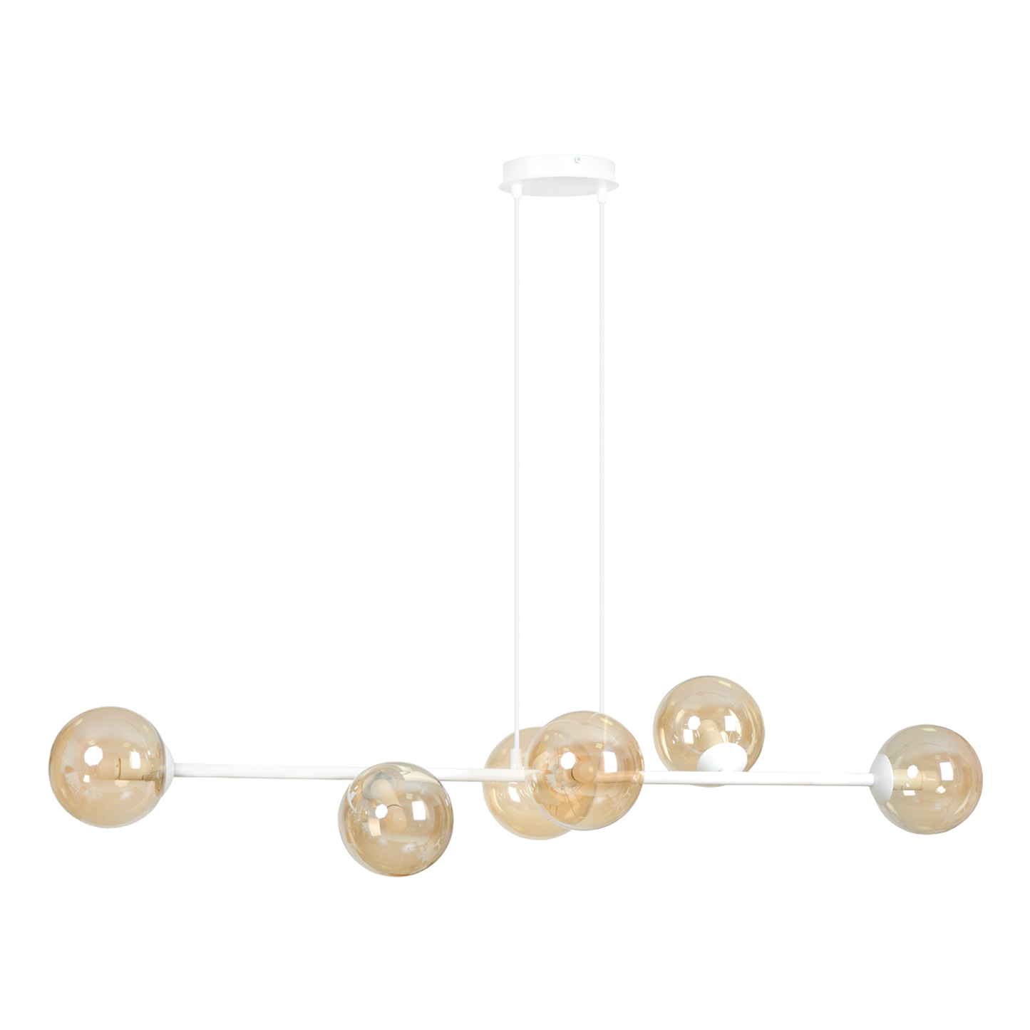 TAKLAMPA ROSSI 6 - Vit 110cm (Special Beställningsvara)