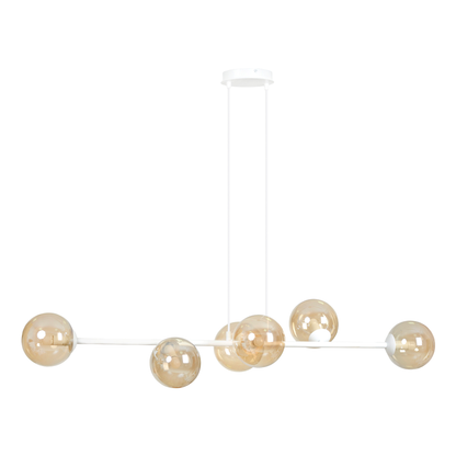 TAKLAMPA ROSSI 6 - Vit 110cm (Special Beställningsvara)