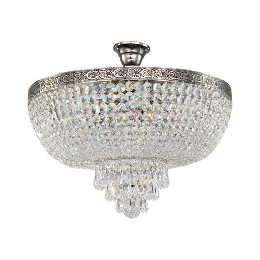 QUEEN PLAFOND - Nickel D50xH44