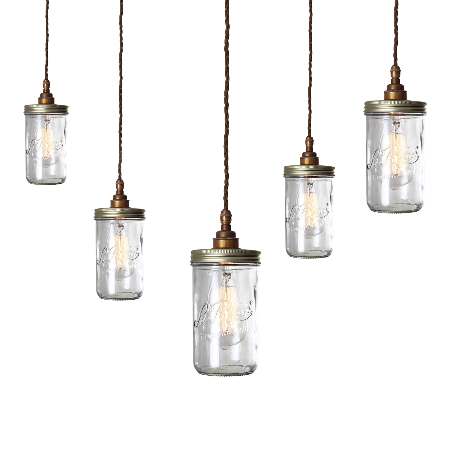 JAM JAR - Pendant Cluster, Five Light