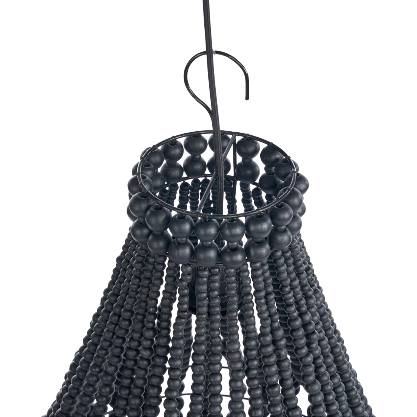 THE TEARDROP CHANDELIER - Black M