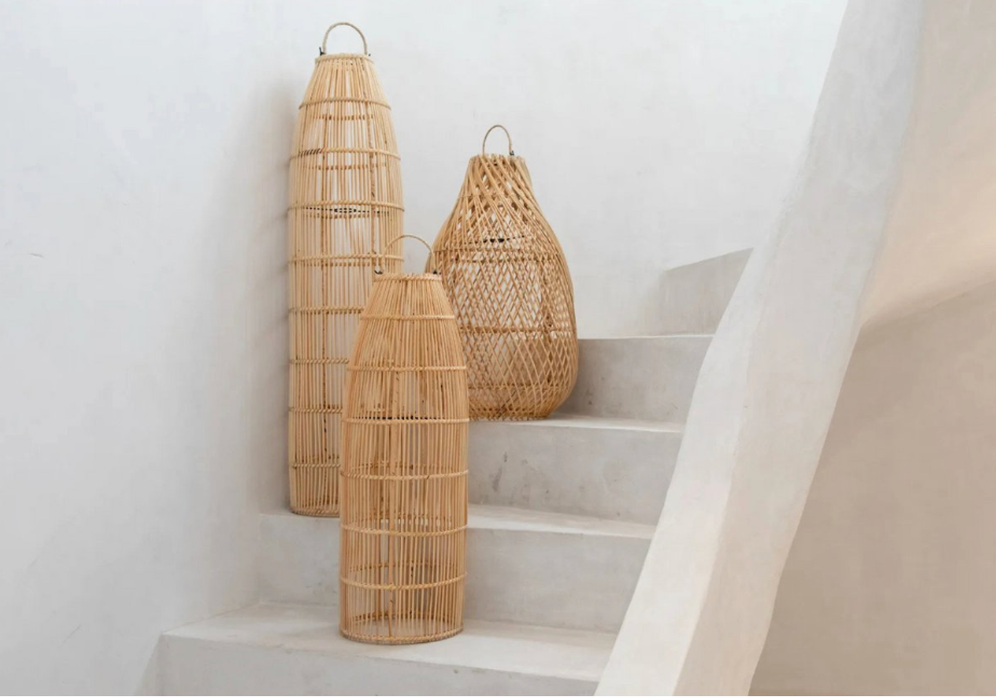 THE FISH TRAP PENDANT - Natural M