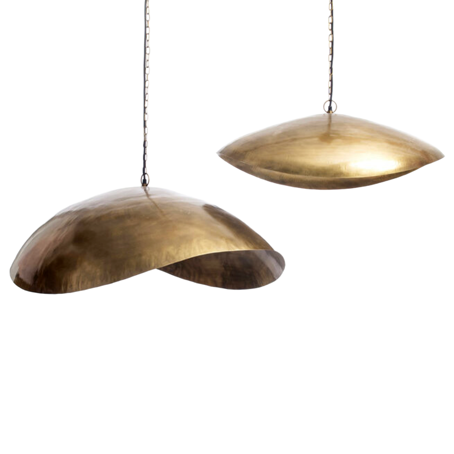 THE FORTUNE COOKIE PENDANT - Brass XL