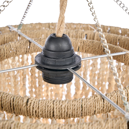 THE LAGOON SHELL CHANDELIER - Natural M