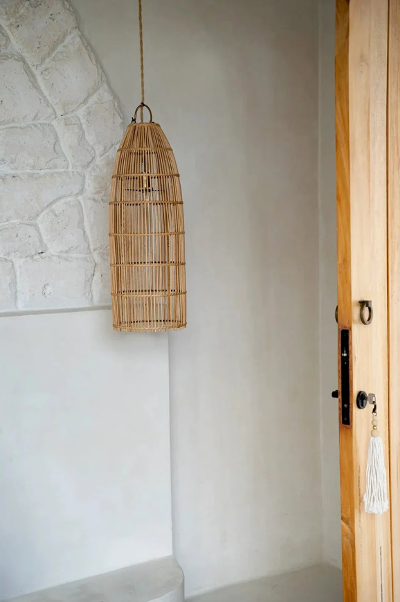 THE FISH TRAP PENDANT - Natural M