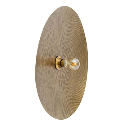 THE FULL MOON WALL LAMP - Brass M