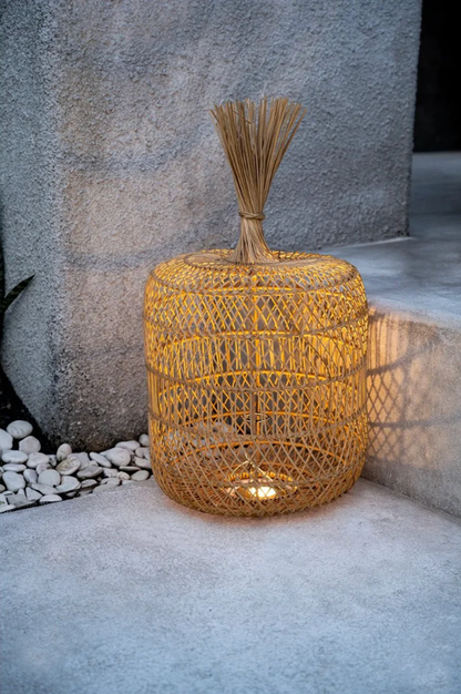 THE DUMPLING FLOOR LAMP - Pendant Natural L