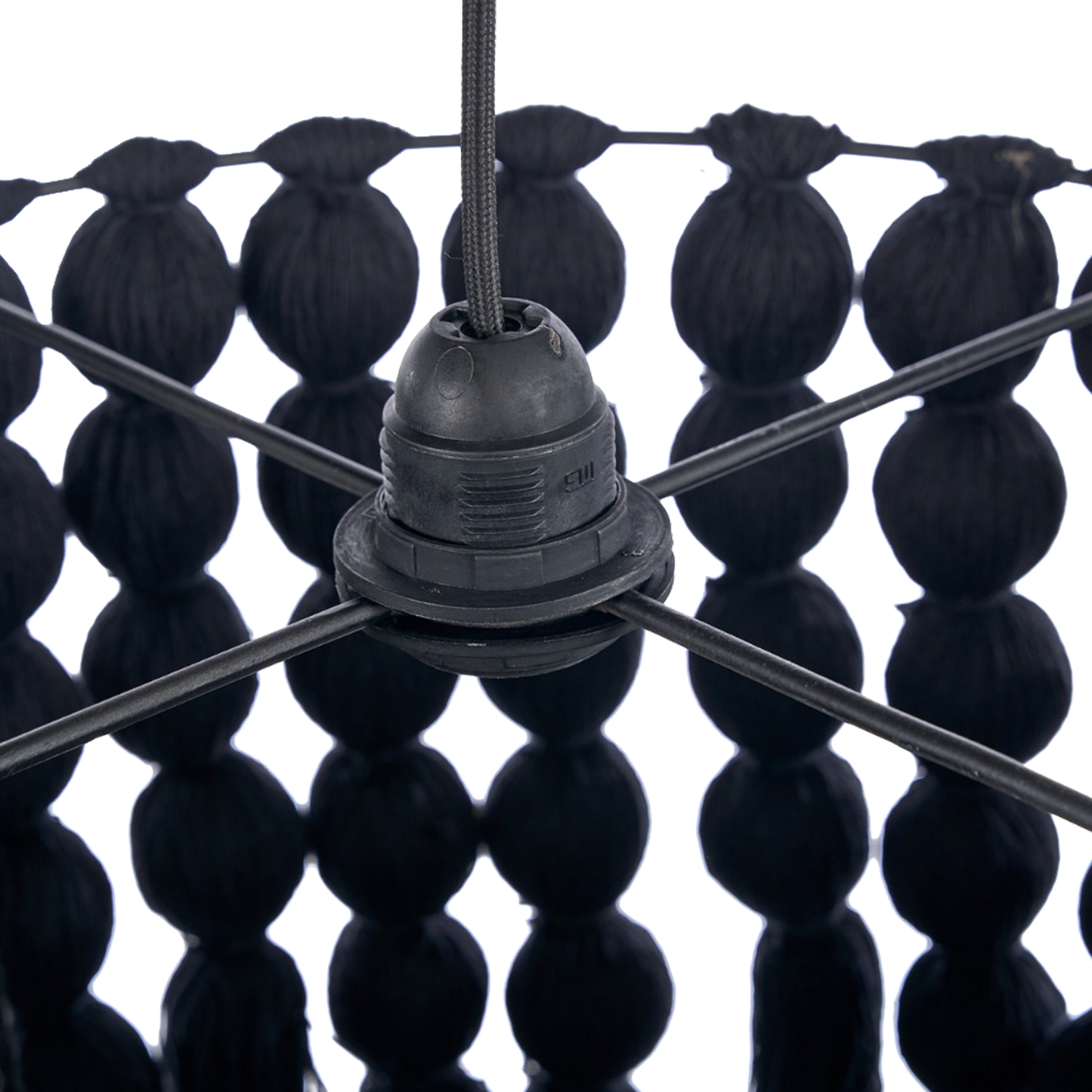 THE NOMAD COTTON CHANDELIER - Black XL