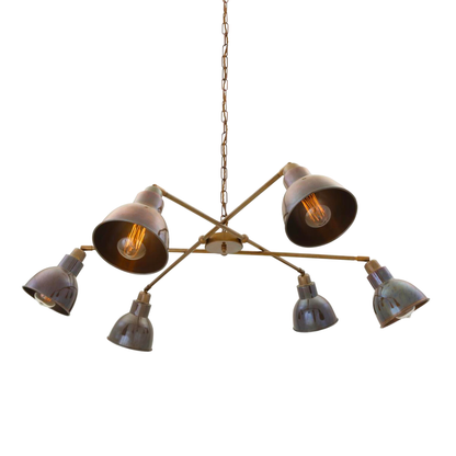 BRIDGETOWN - Six Arm Vintage Chandelier