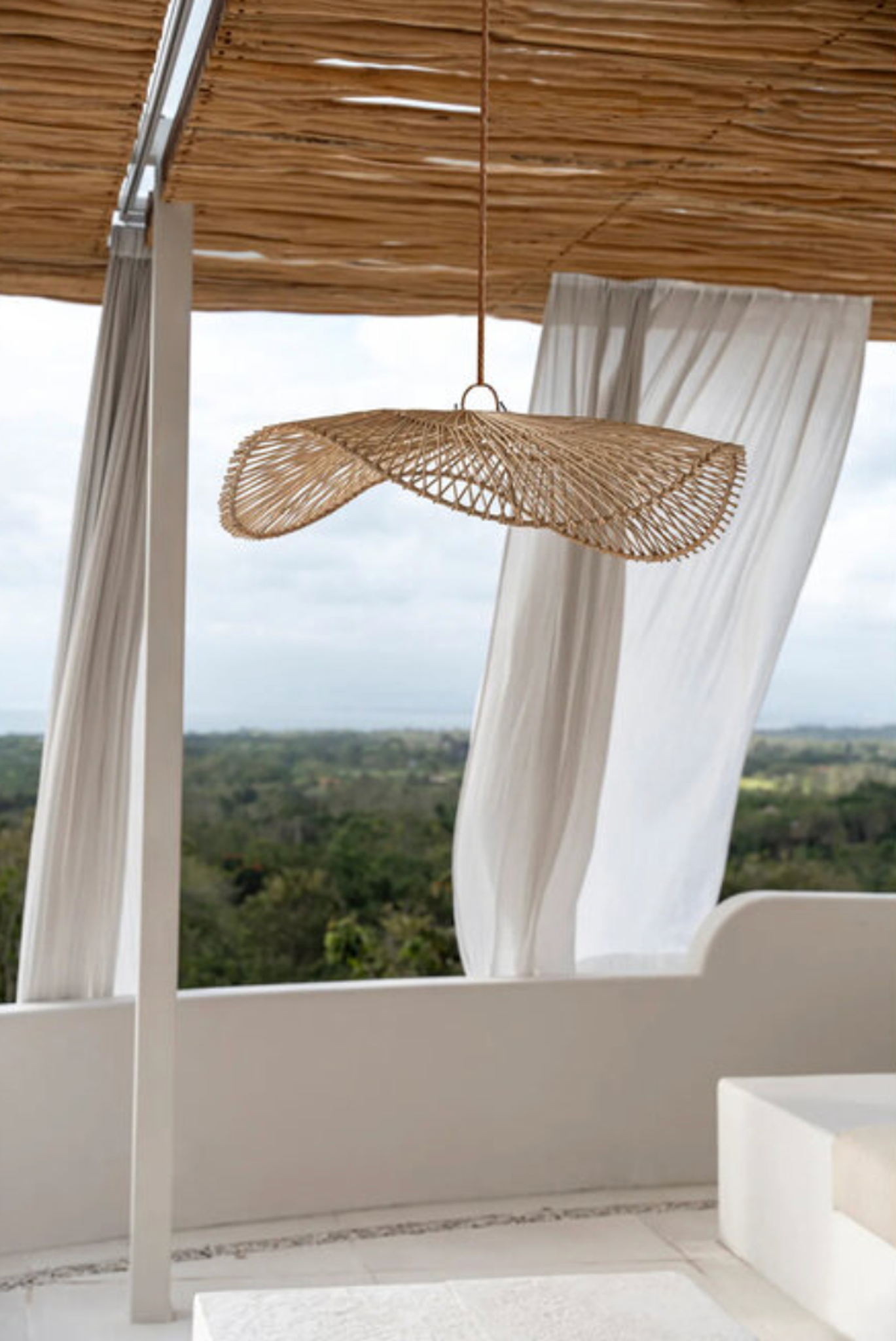 TEH CHAPEAU PENDANT - Natural L