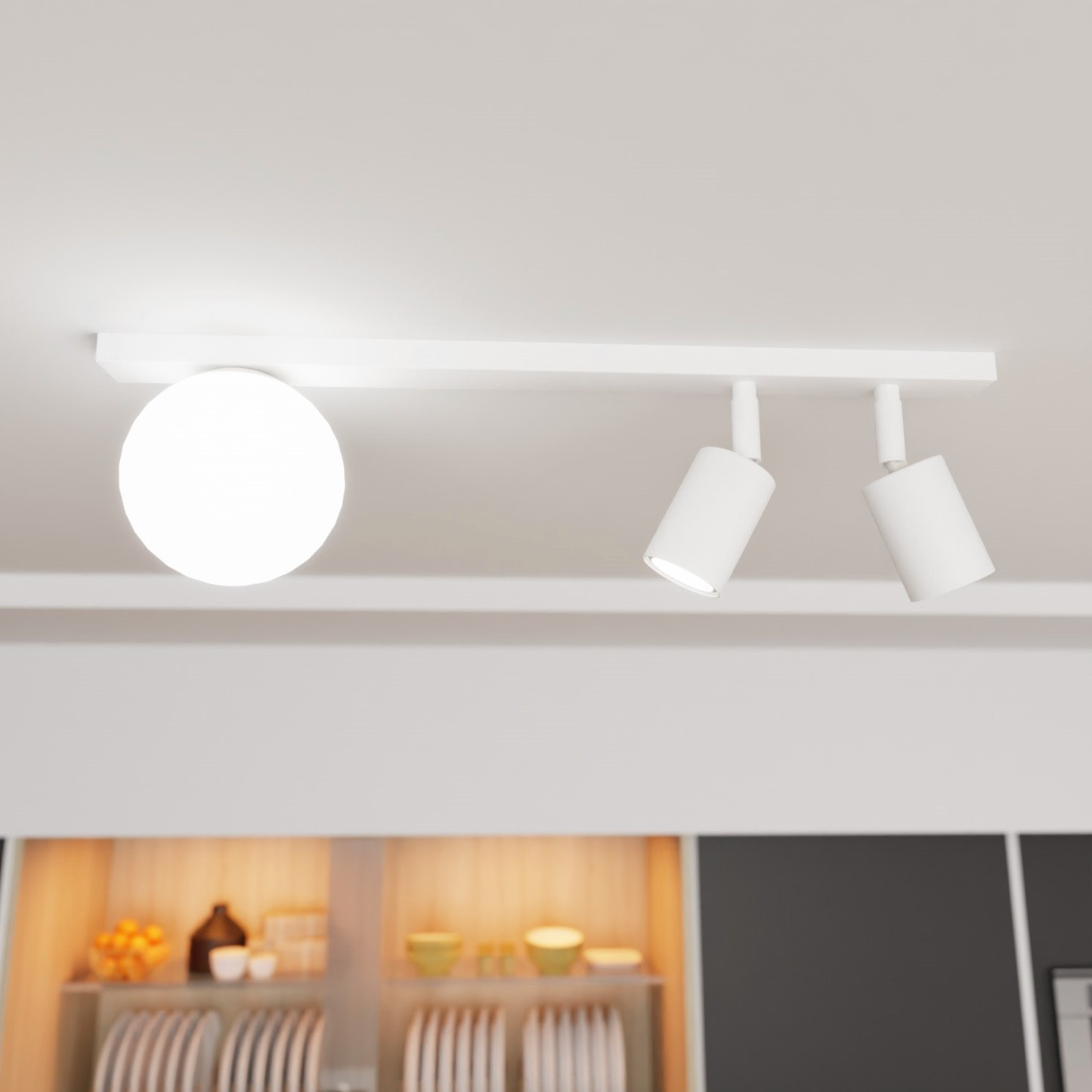 BASTER 3 - Spotlights med glob