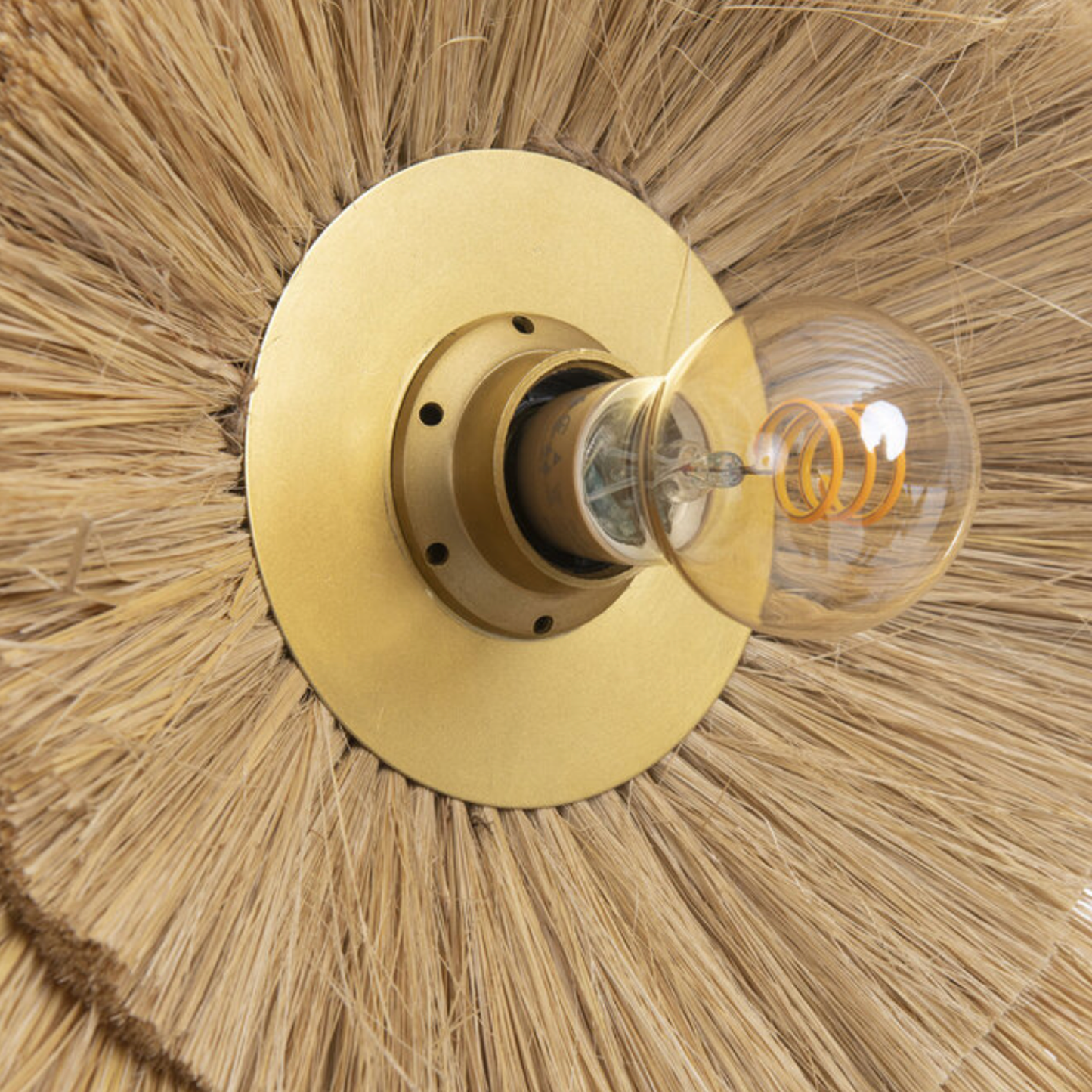 THE DOUBLE TROUBLE WALL LAMP - Natural Gold M