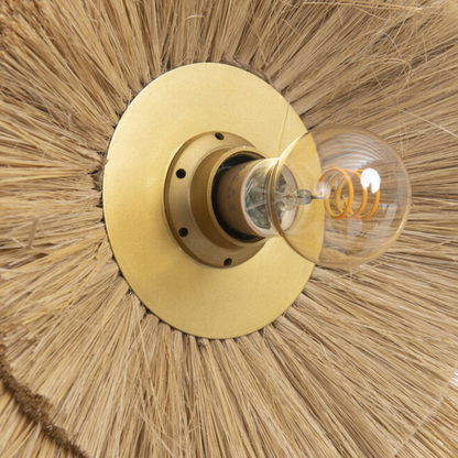THE DOUBLE TROUBLE WALL LAMP - Natural Gold M
