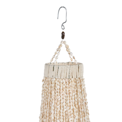 THE OCEAN TOWER SHELL CHANDELIER - Natural L