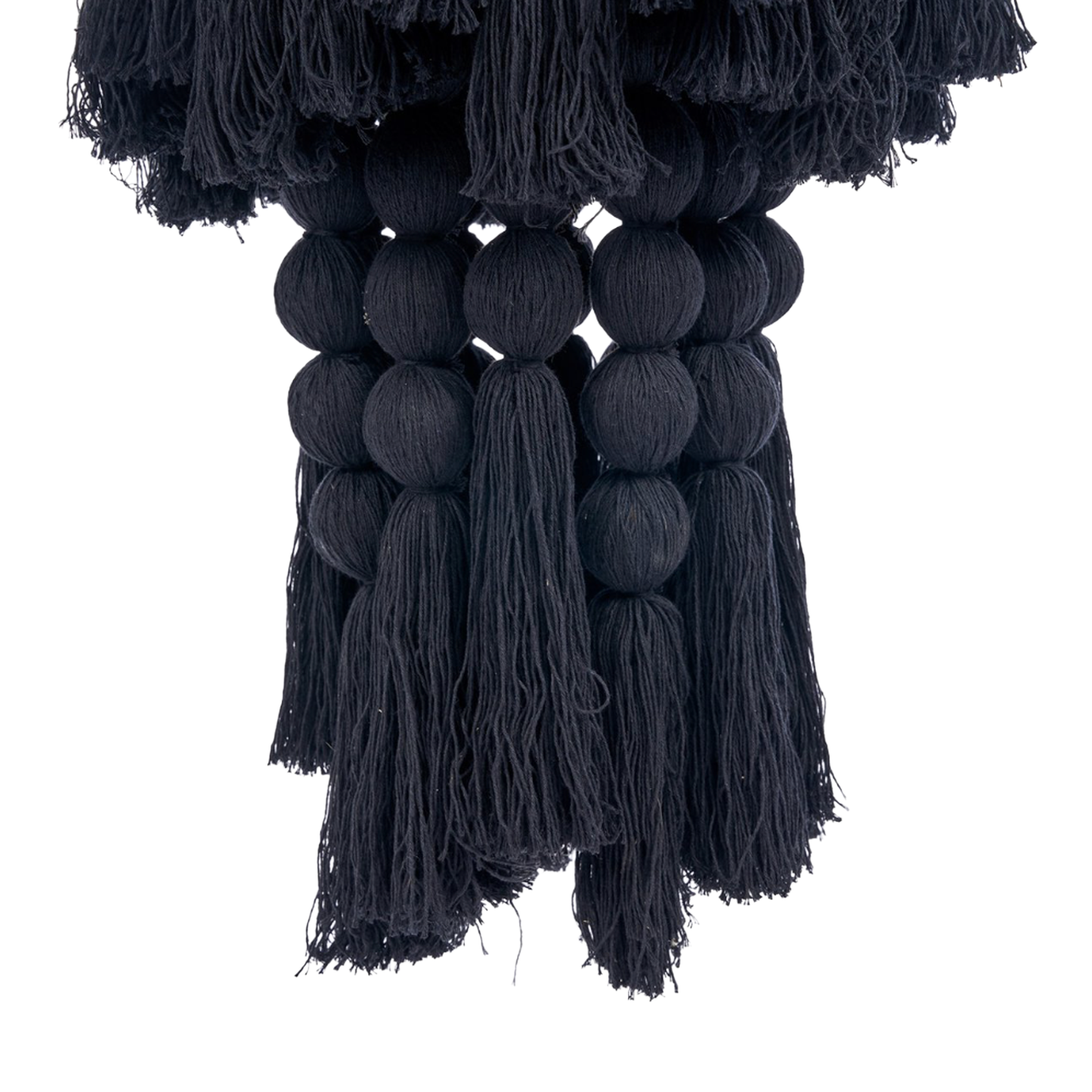 THE NOMAD COTTON CHANDELIER - Black XL