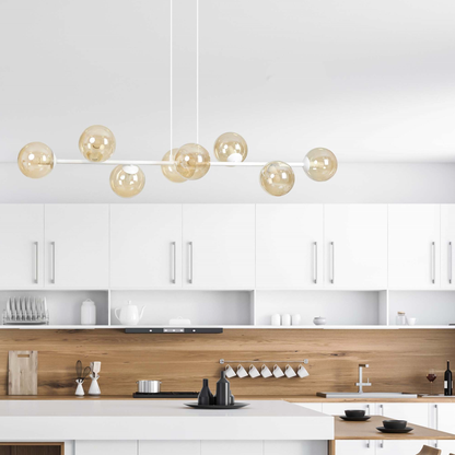 TAKLAMPA ROSSI 8 - Vit 130cm (Special Beställningsvara)