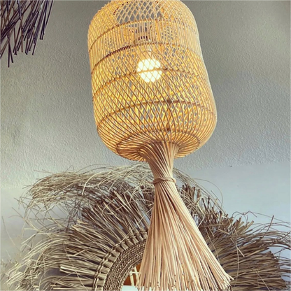 THE DUMPLING FLOOR LAMP - Pendant - Natural - M