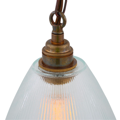 FEND - Vintage Prismatic Glass Wall Light 38cm