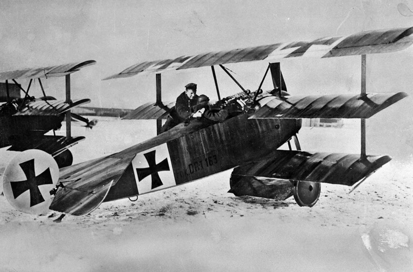 FOKKER TRIPLANE - Transparent Model (B: 47cm)
