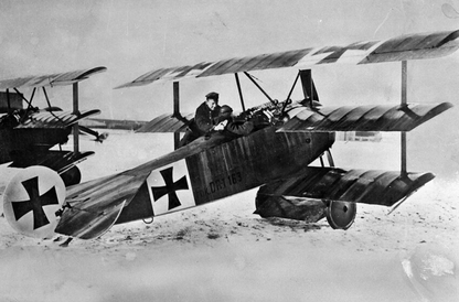 FOKKER TRIPLANE - Transparent Model (B: 47cm)