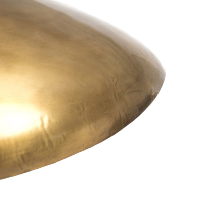 THE FORTUNE COOKIE PENDANT - Brass L