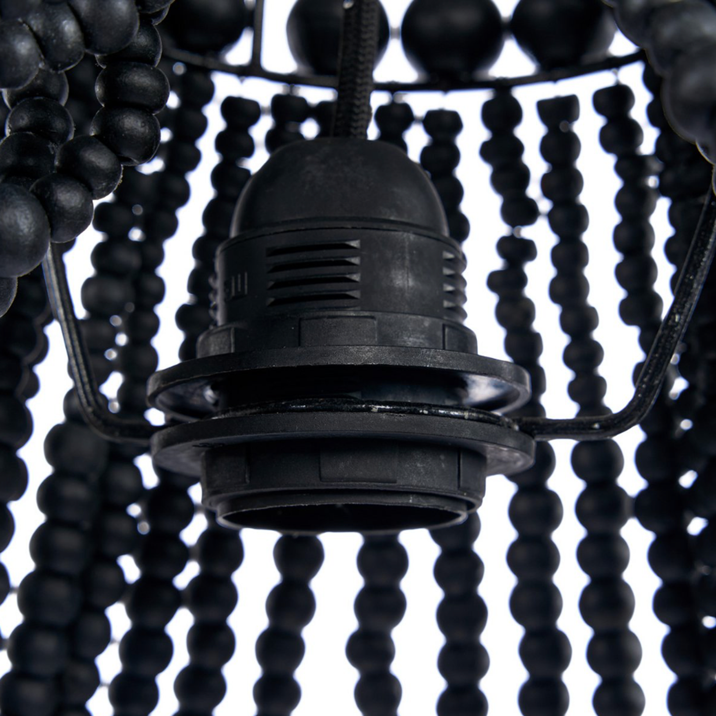 THE TEARDROP CHANDELIER - Black M