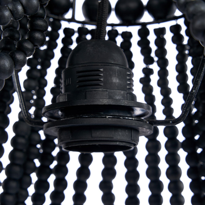 THE TEARDROP CHANDELIER - Black M