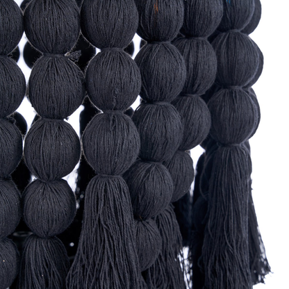 THE NOMAD COTTON CHANDELIER - Black XL