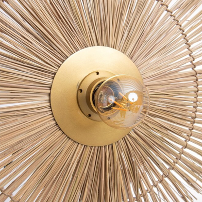 THE BEAUSOLEIL WALL LAMP - Natural Gold M