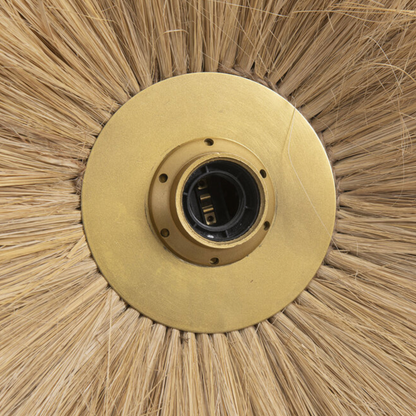 THE DOUBLE TROUBLE WALL LAMP - Natural Gold M