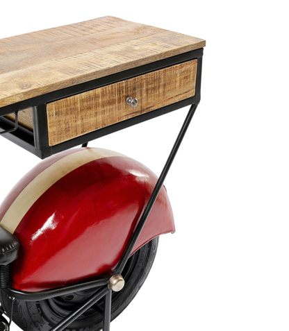 BAR MOTORBIKE - Vintage Röd, 208x99cm