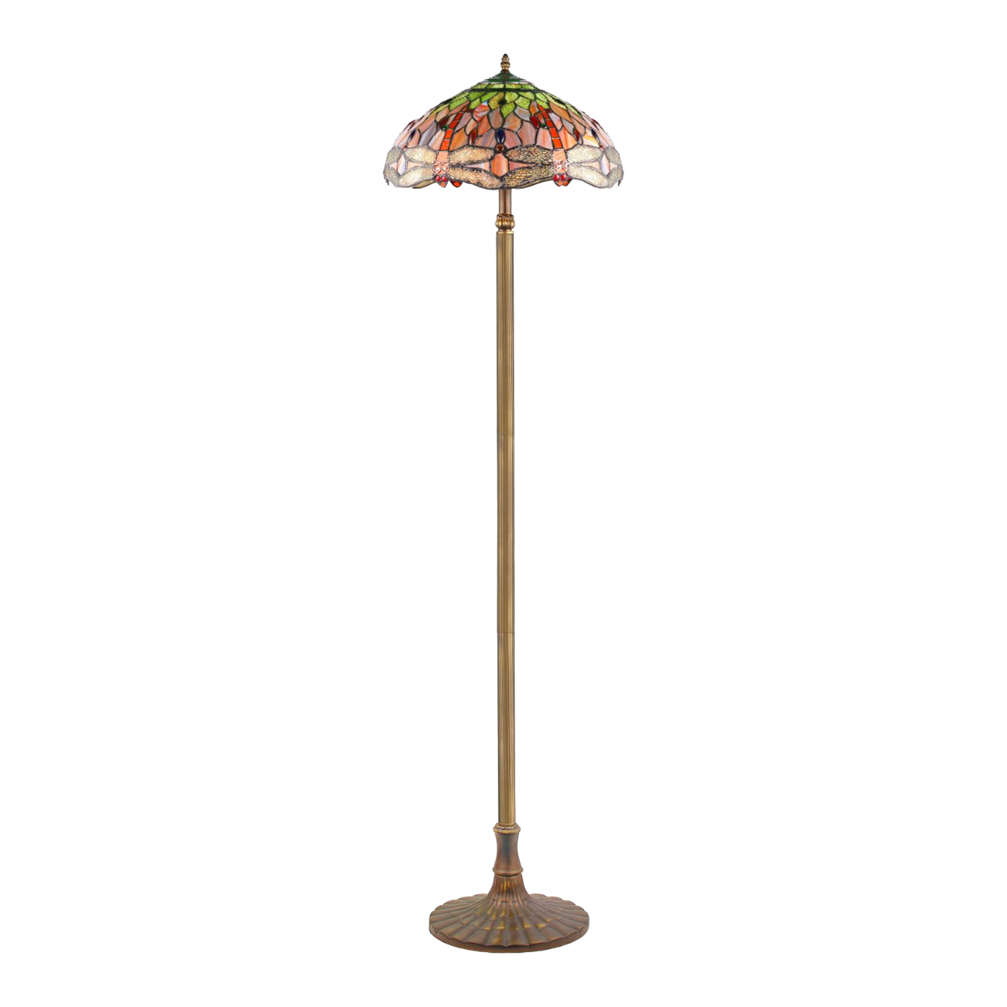 TROLLSLÄNDA HARMONI Tiffany Golvlampa. H160cm