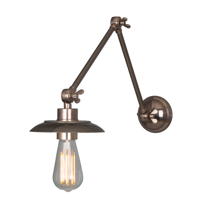 REZNOR - Vintage Adjustable Arm Bare Bulb Picture Light