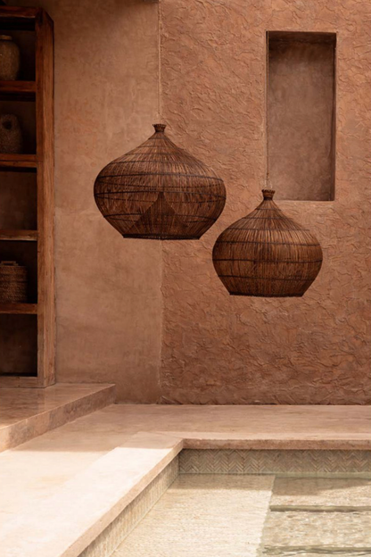 THE DESERT GUARD PENDANT - Dark Walnut L