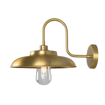 DARYA - Swan Neck Bathroom Wall Light 32cm IP65