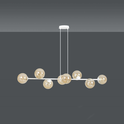 TAKLAMPA ROSSI 8 - Vit 130cm (Special Beställningsvara)